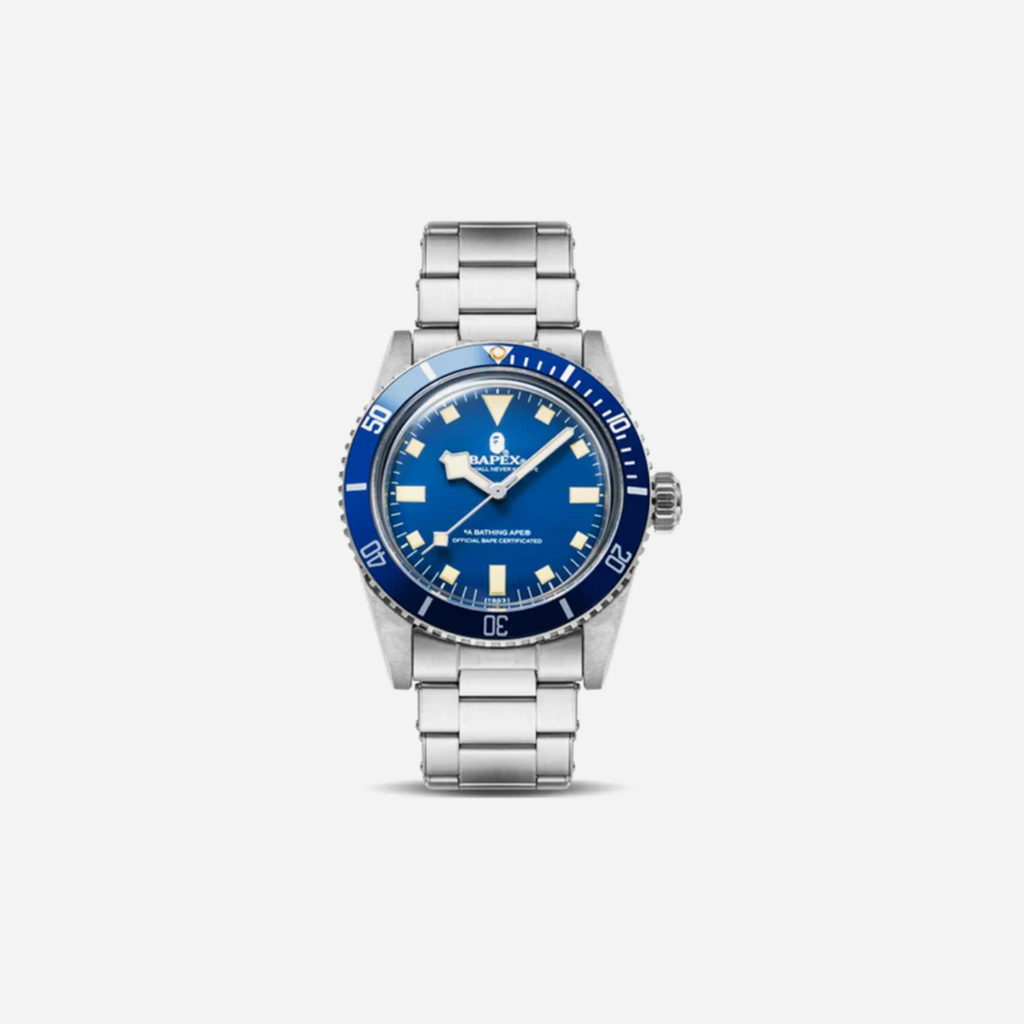 BAPE Classic Type 1 Bapex Watch Blue