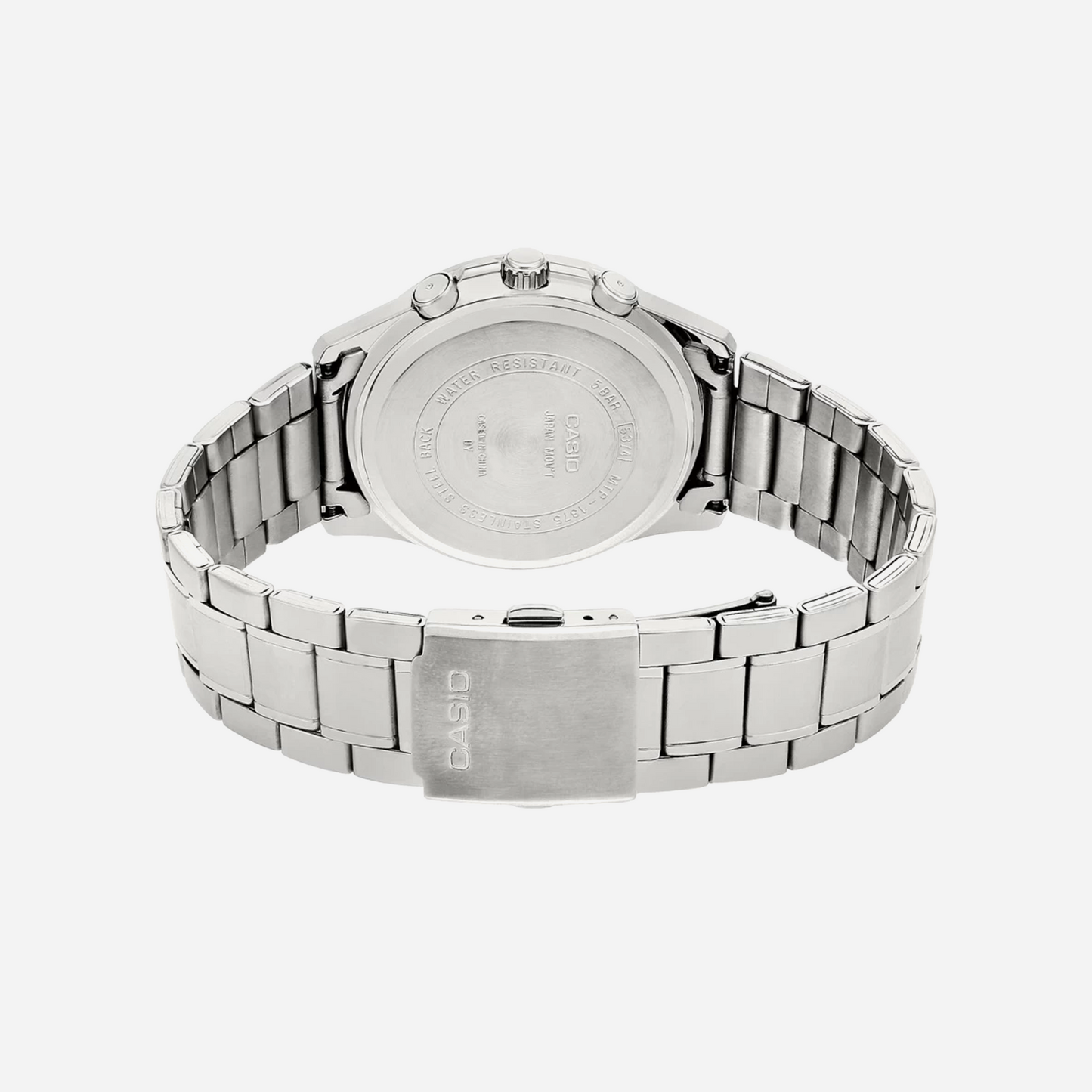 CASIO ENTICER MEN MTP-1375D-2A1VDF Silver/Navy