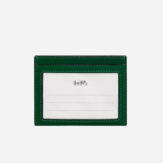 COACH Slim Id Card Case Shamrock