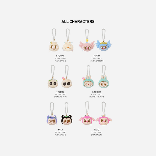 Pop Mart Labubu The Monster Party Series Reversible Plush Doll Blind Box