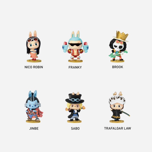 Pop Mart Labubu The Monsters x One Piece Series Single Blind Box (Pack of 1)