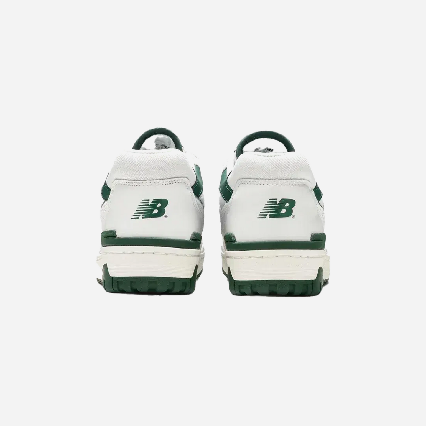 New Balance 550 White Classic Pine Green