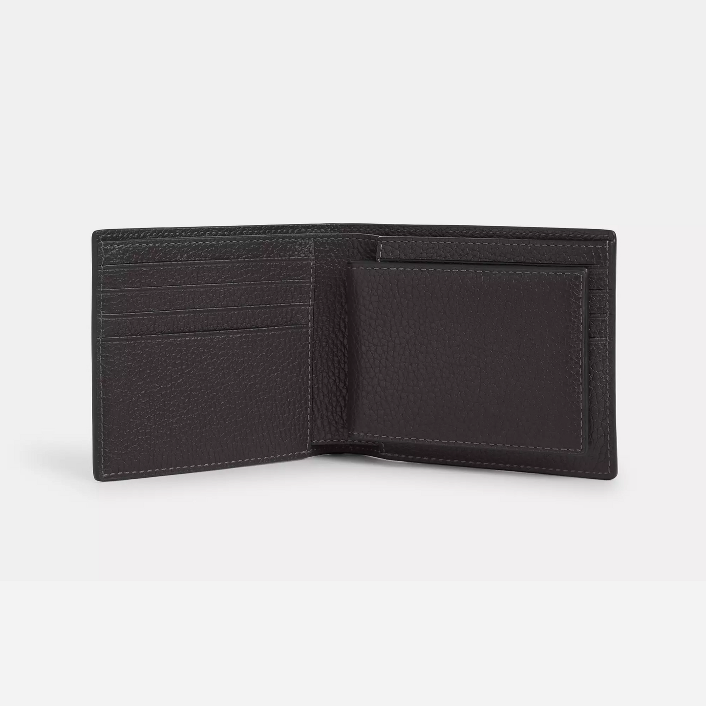 Coach 3 In 1 Wallet pebbled leather/Graphite