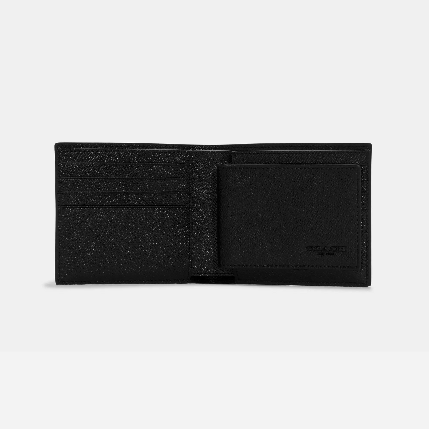 Coach 3 In 1 Wallet crossgrain leather/Black