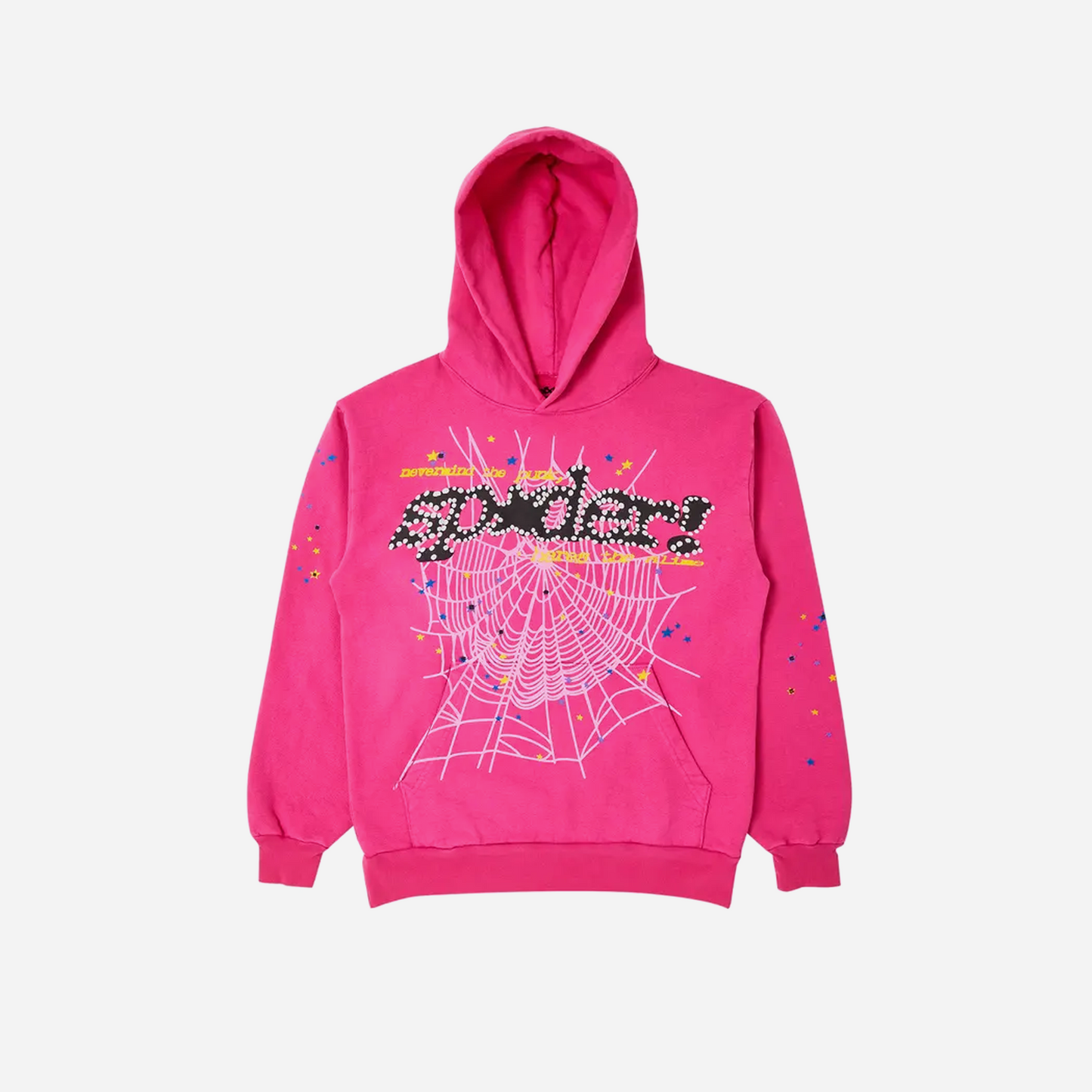 Sp5der P*NK V2 Hoodie Pink
