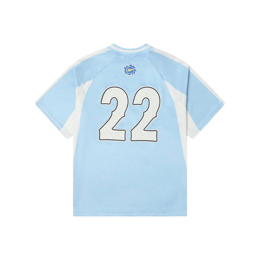 Broken Planet Football Jersey Light Blue