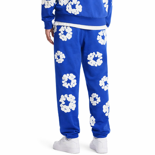 Denim Tears The Cotton Wreath Sweatpants Royal Blue