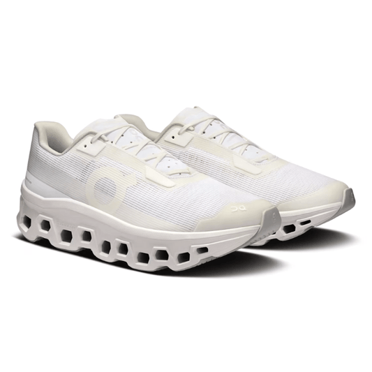 On Running Cloudmonster Void White White — ON CLOUD | Authentic India
