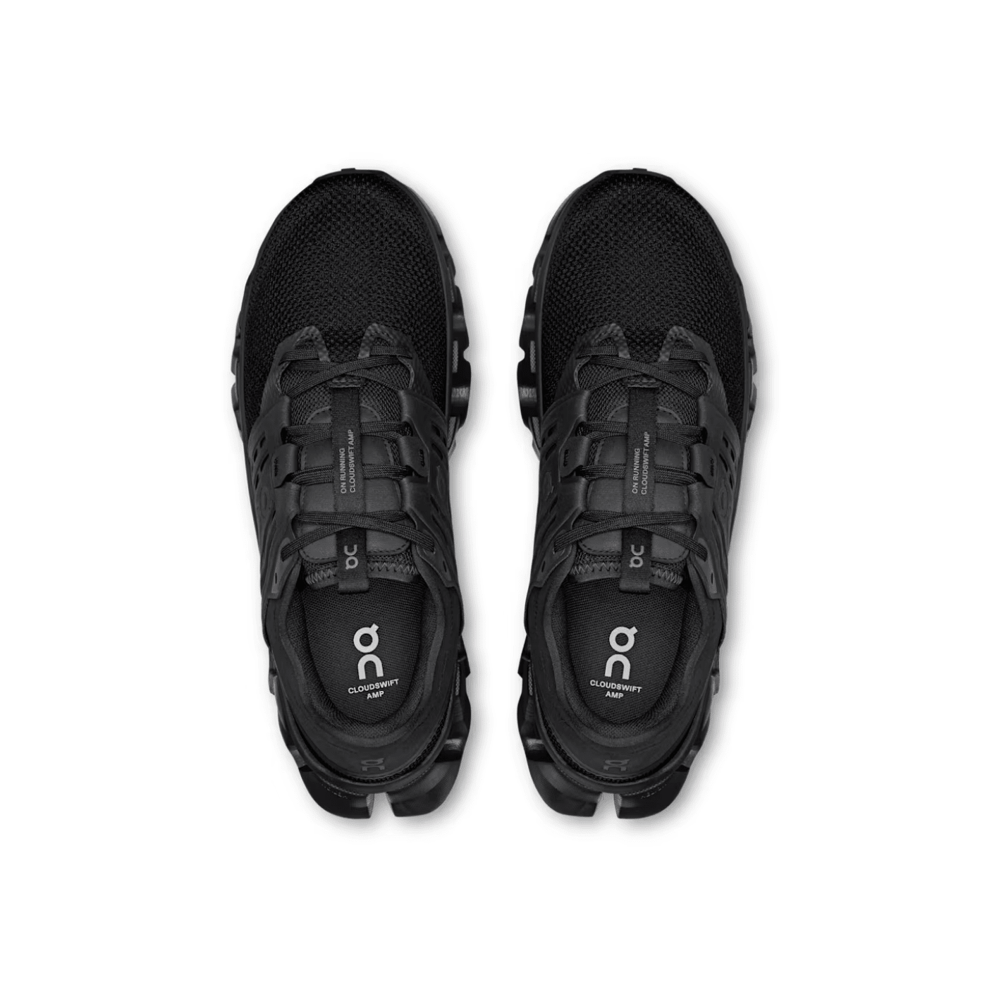 ON Running Cloudswift Amp Black — ON CLOUD | Authentic India