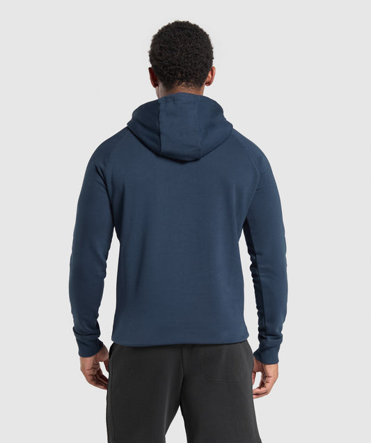Gymshark Crest Hoodie Navy