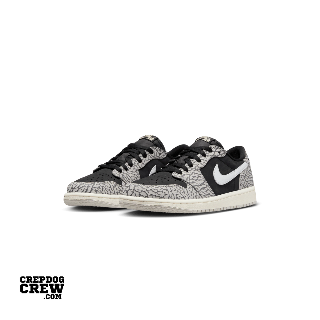 Jordan 1 Retro Low OG Black Cement (W)