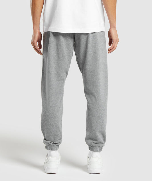 Gymshark Essential Oversized Joggers Charcoal Grey Marl