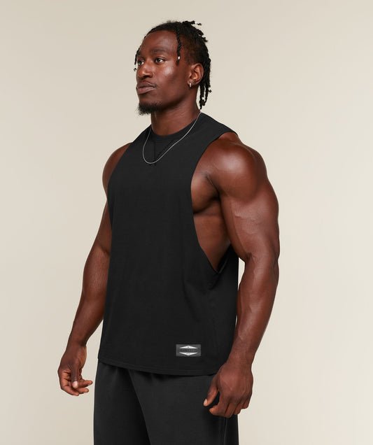 GYMSHARK X SAM SULEK TANK - Black/Wash