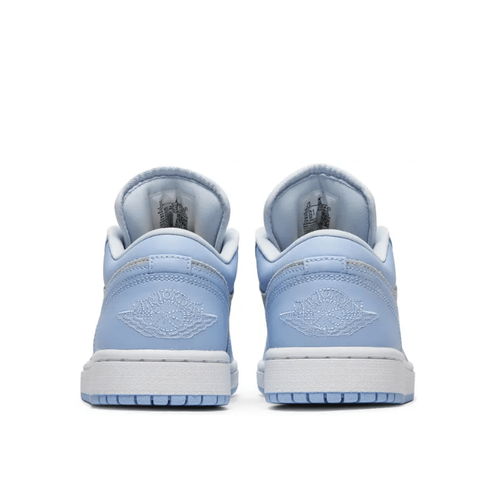 Jordan 1 Low Football Grey Aluminum Women's