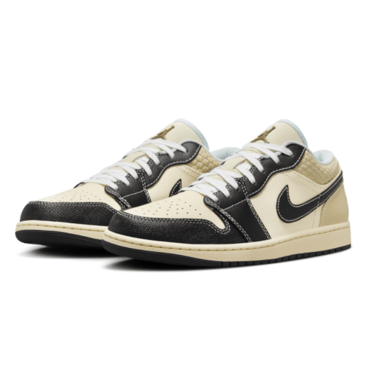 Air Jordan 1 Low SE Coconut Milk Black Muslin