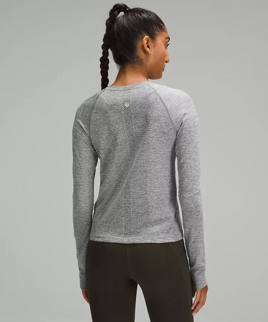 LULULEMON Swiftly Tech Long-Sleeve Shirt 2.0 Slate White — LULULEMON | Authentic India