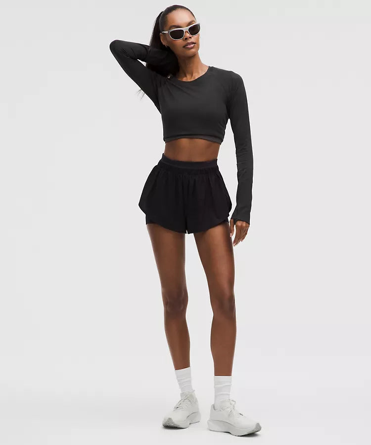 LULULEMON Swiftly Tech Long-Sleeve Shirt 2.0 Black — LULULEMON | Authentic India