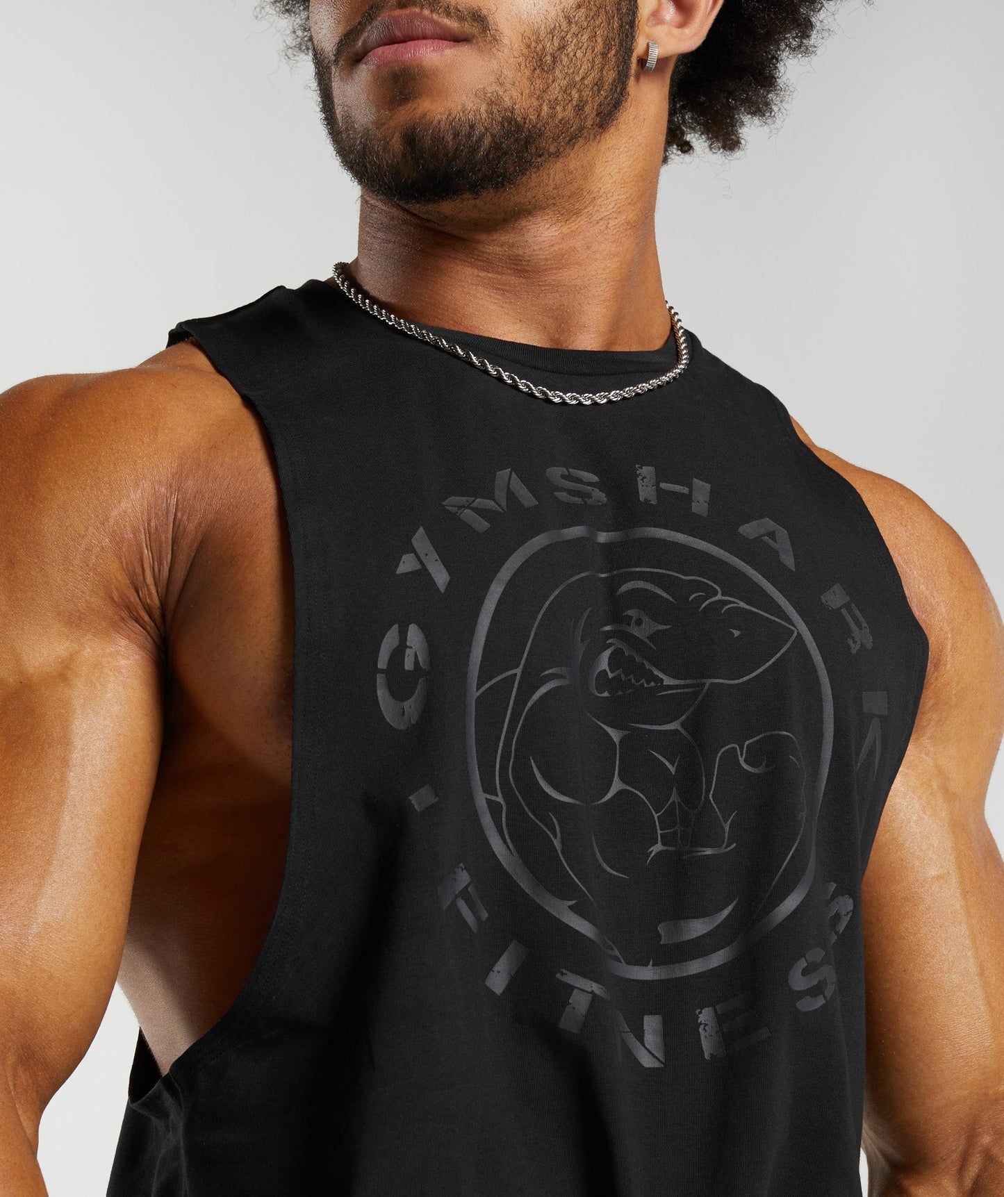 Gymshark Legacy Drop Arm Tank Black — Gymshark | Authentic India