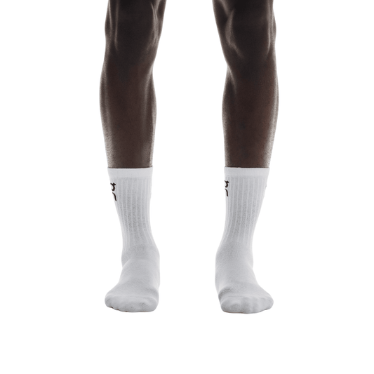 On Running Logo Sock High 3P White — ON CLOUD | Authentic India