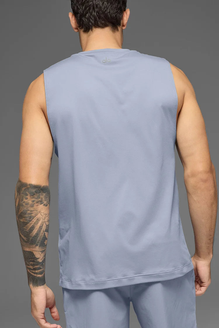 ALO Conquer Muscle Tank - Winter Frost