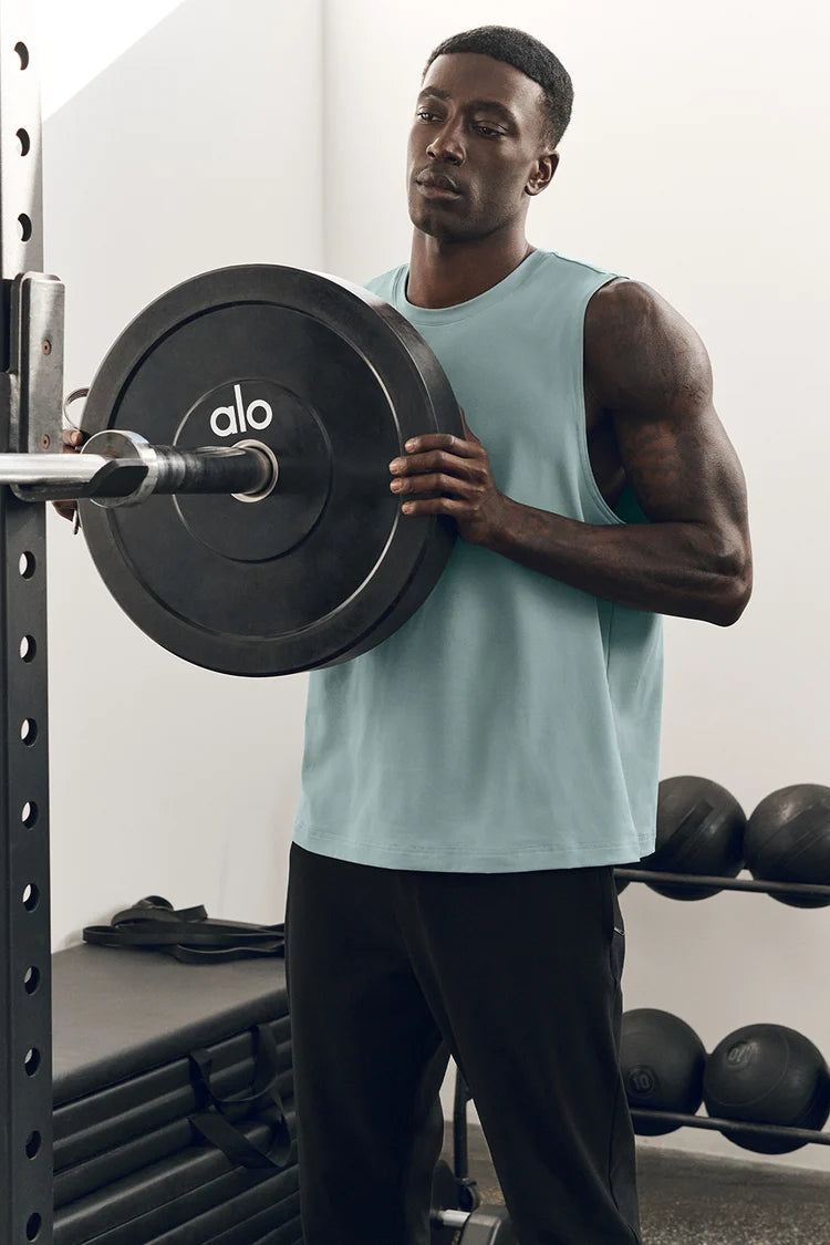 ALO Conquer Muscle Tank - Desert Sage