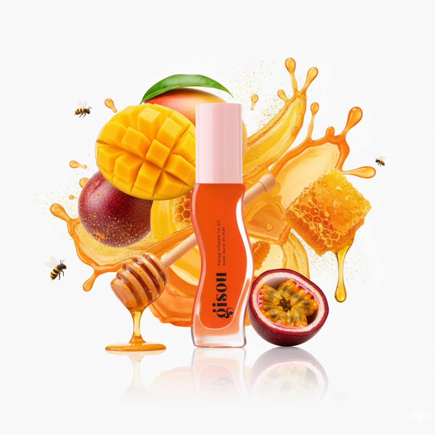 Gisou Honey Infused Lip Oil — GISOU | Authentic India