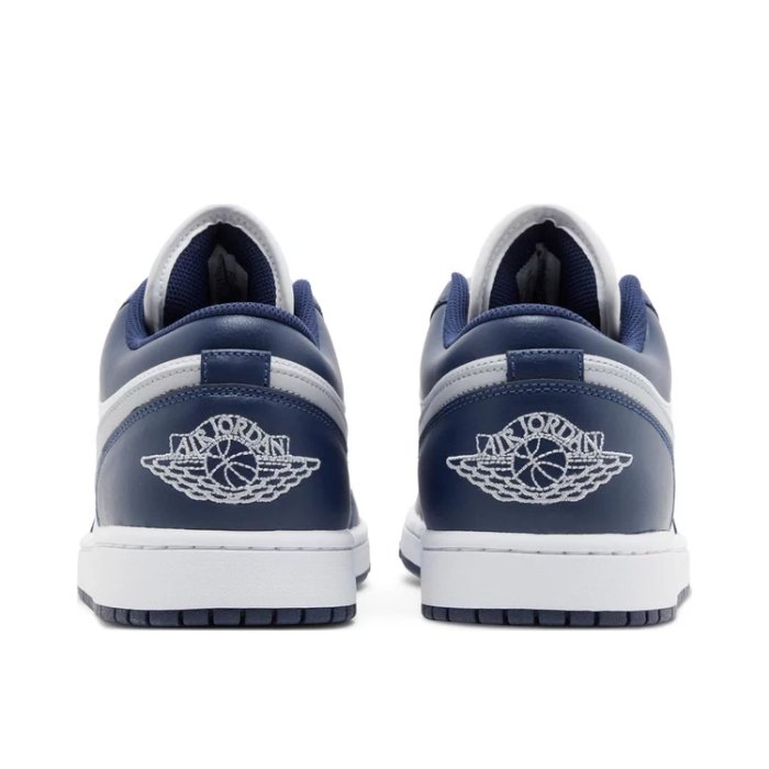 Jordan 1 Low Wolf Grey Midnight Navy