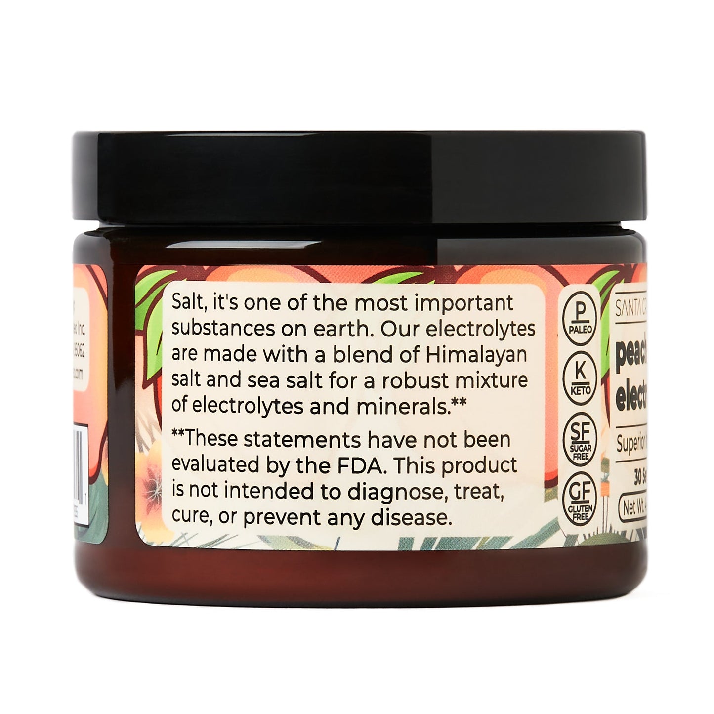 Peach Electrolyte Tub