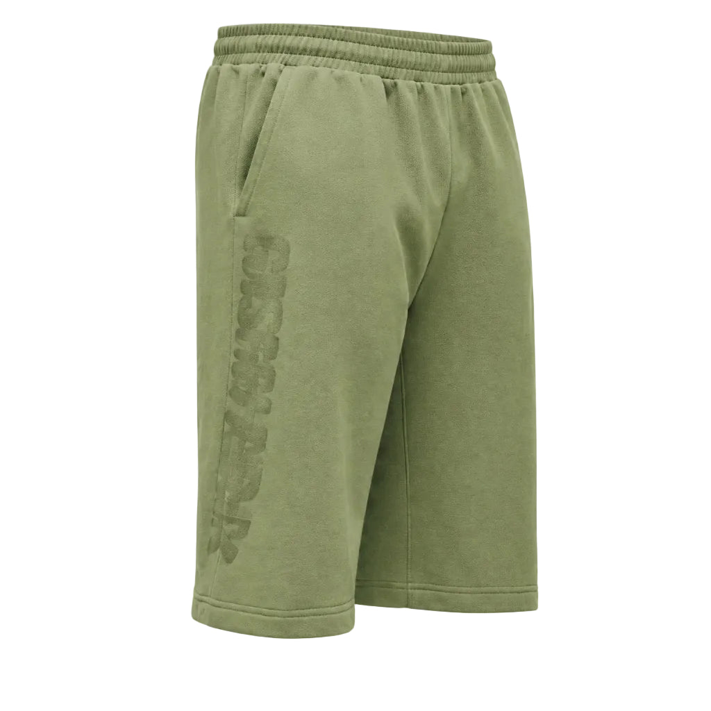 Power Washed Longline Shorts - Grounded Green/Wash
