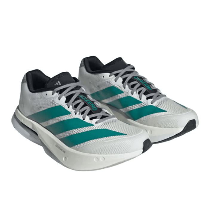 Adidas Adizero Boston 13 Cloud White Pure Teal — ADIDAS | Authentic India