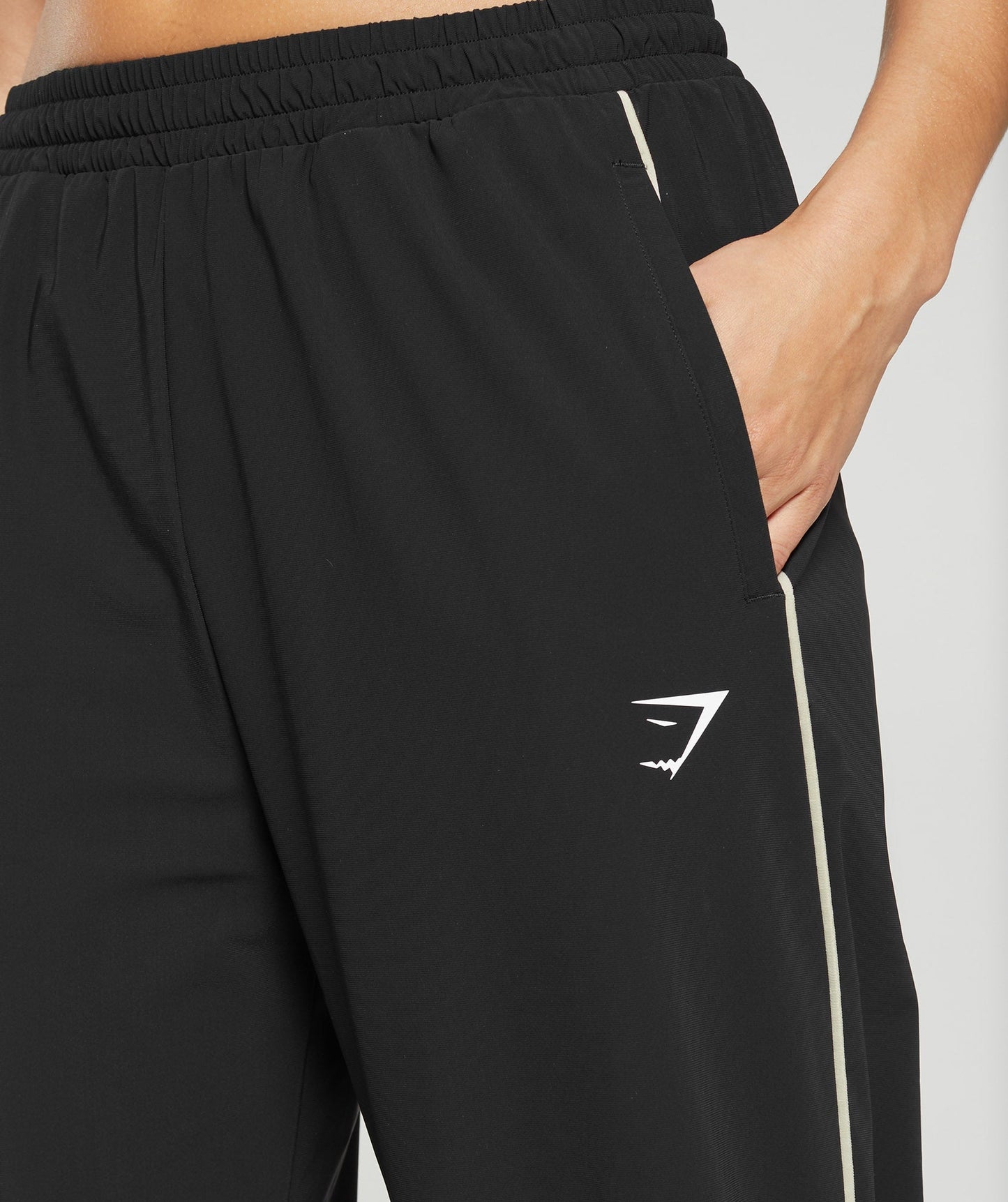 Women's Gymshark Stitch Feature Woven Pants Black — Gymshark | Authentic India