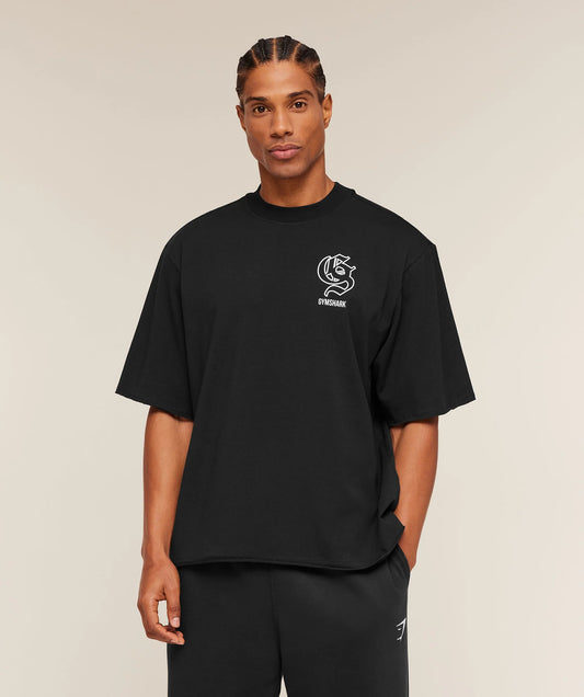 GYMSHARK Performance T-Shirt Black