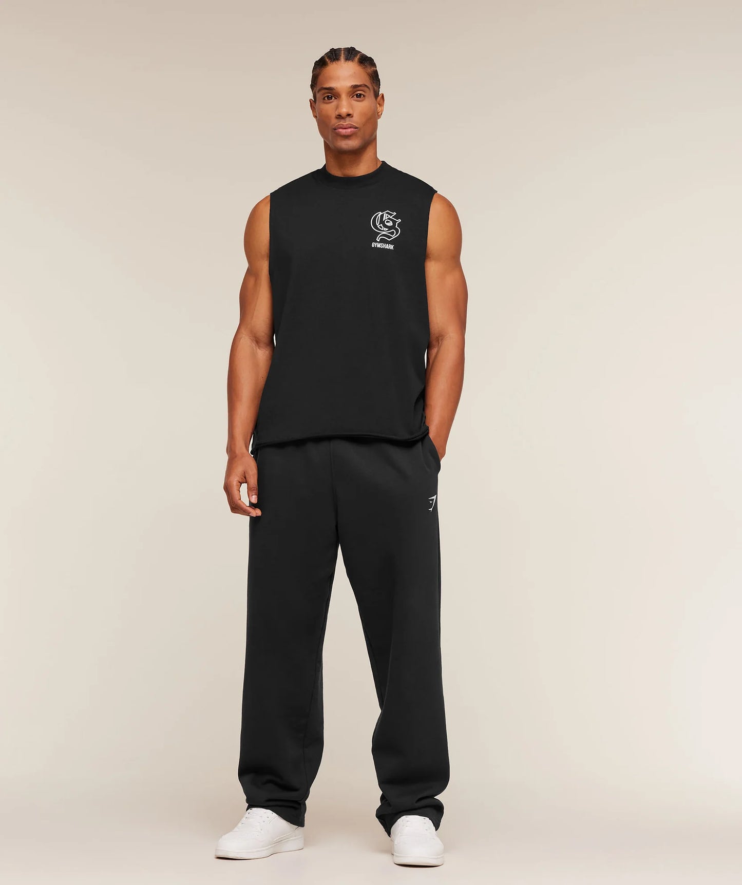 GYMSHARK Performance Tank Black
