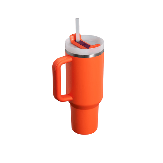Stanley Quencher H2.0 FlowState™ Tumbler | 40 OZ Tigerlily Plum