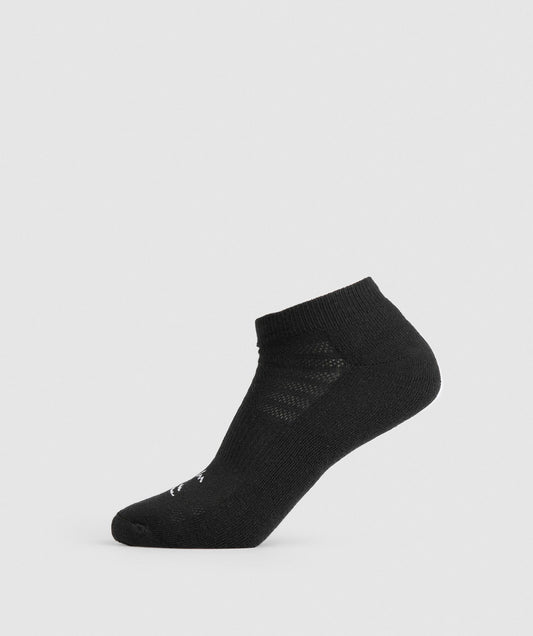 Women's Gymshark Trainer Socks 3Pk Black