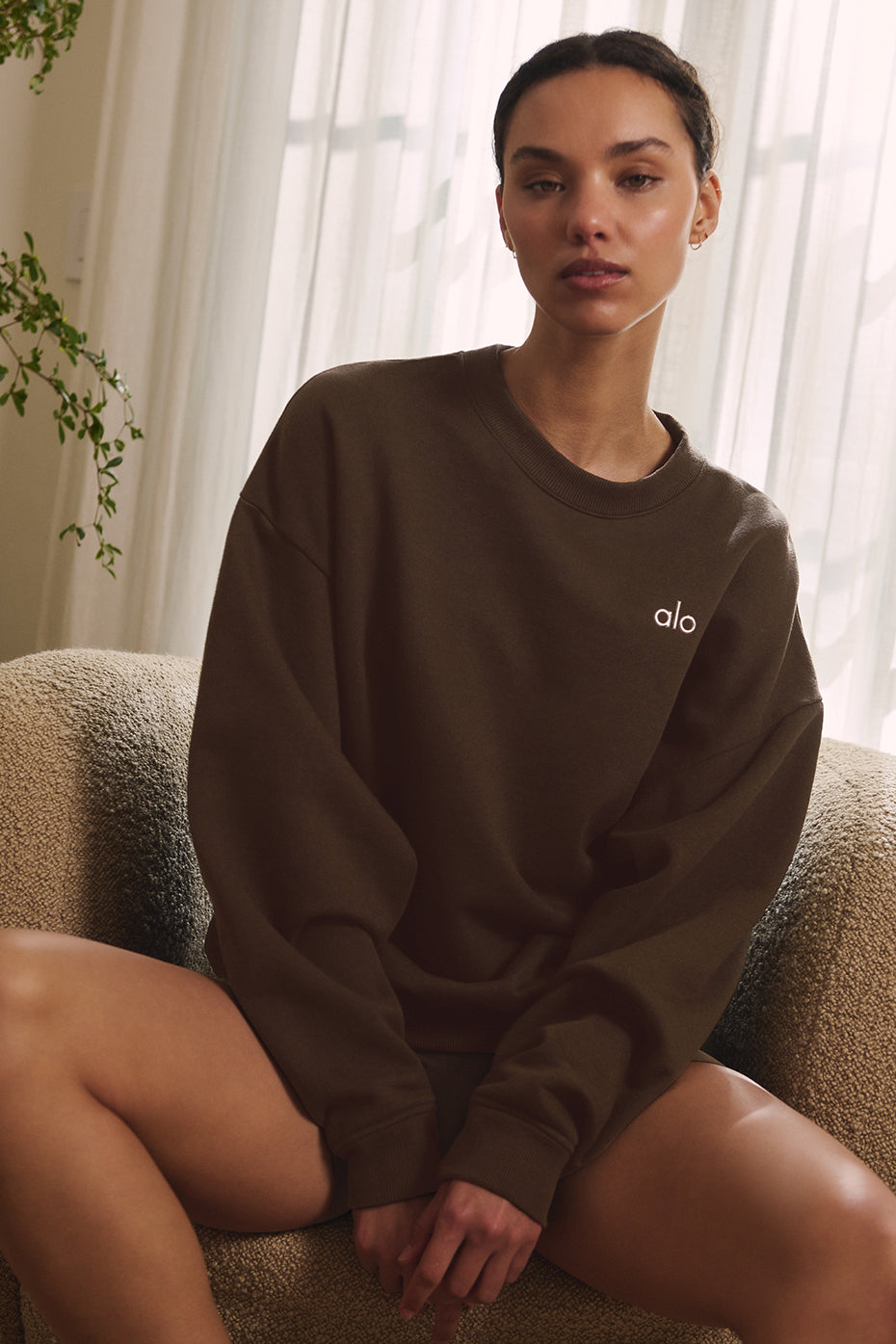 Accolade Crew Neck Pullover - Espresso