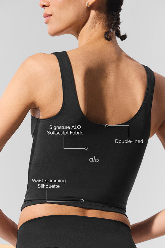 Alo Softsculpt Precision Tank - Black