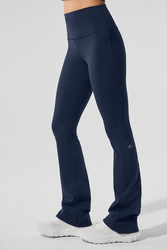 Airbrush High-Waist Bootcut Legging - Navy