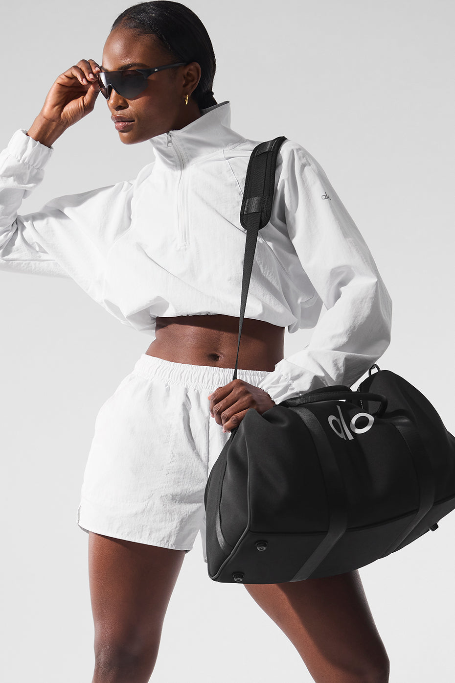Alumni Short - White — Alo Yoga | Authentic India