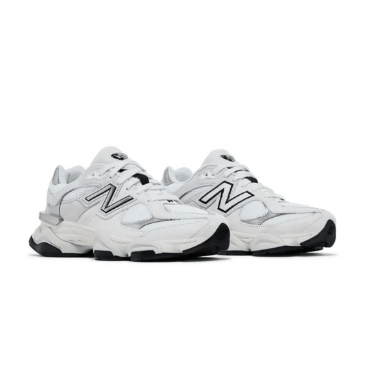 New Balance 9060 White Black Metallic Silver — NEW BALANCE | Authentic India