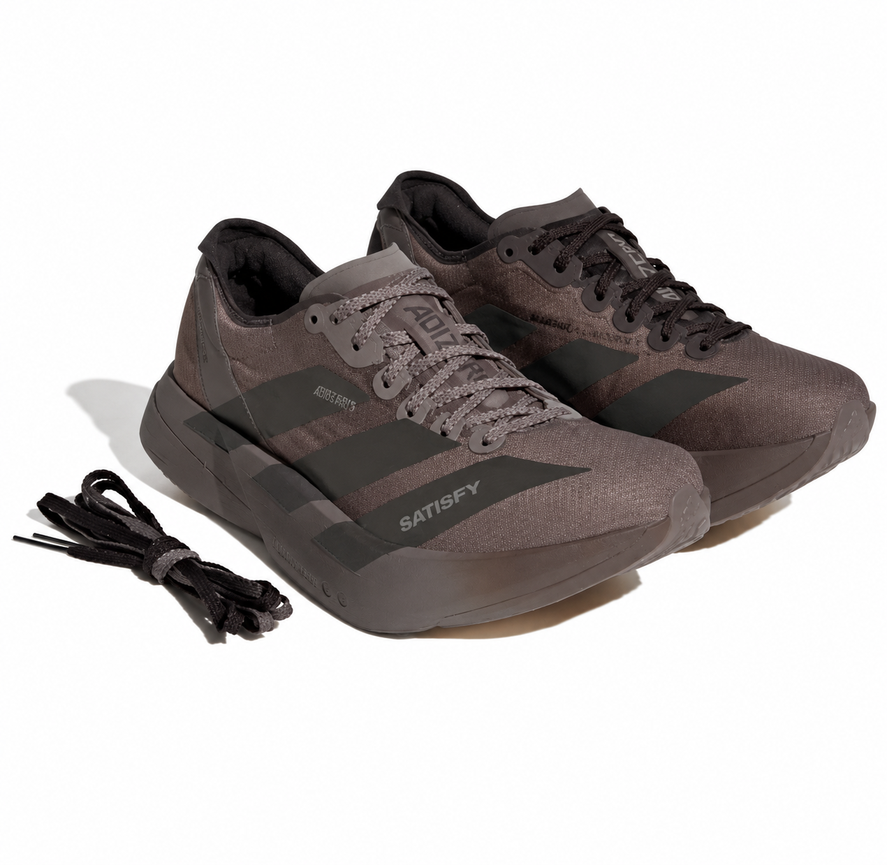 ADIZERO ADIOS PRO 4 SATISFY SHOES 'AURORA COFFEE'