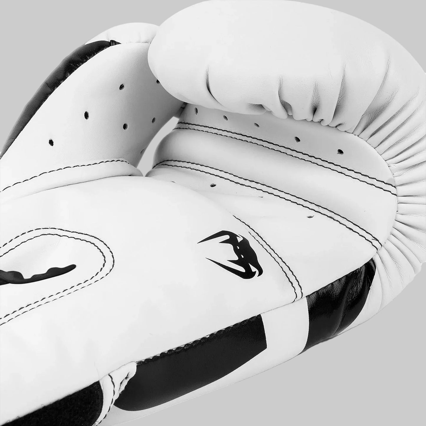 Venum Elite Boxing Gloves-White/Black — VENUM | Authentic India