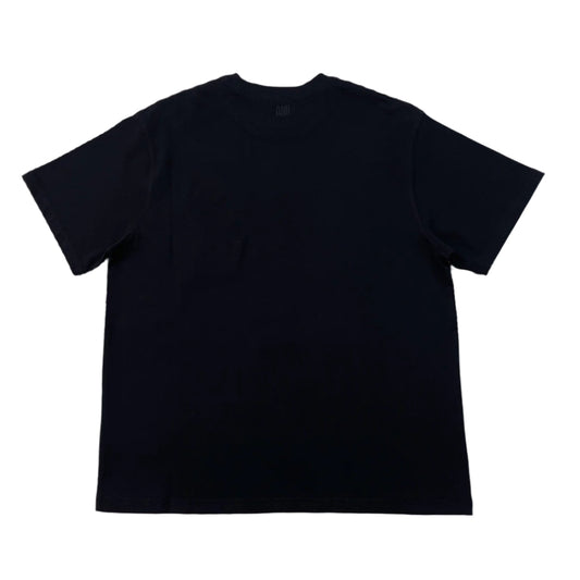AMI Paris puff heart logo tee Black