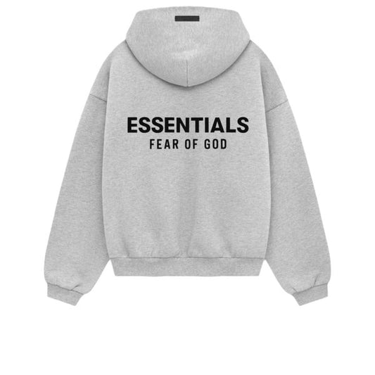 Fear of God Essentials Fleece Hoodie Light Heather Gray