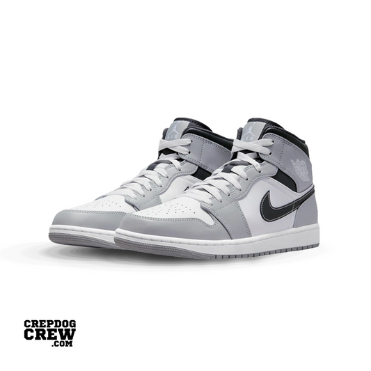 Jordan 1 Mid Light Smoke Grey Anthracite