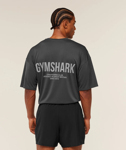 GYMSHARK Conditioning Club Oversized T-Shirt — Gymshark | Authentic India