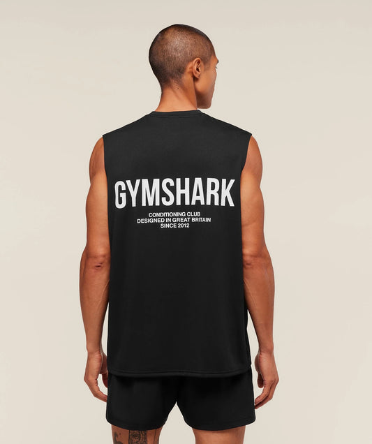 GYMSHARK Conditioning Club Tank Black — Gymshark | Authentic India