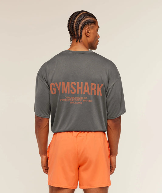 GYMSHARK Conditioning Club Washed T-Shirt — Gymshark | Authentic India