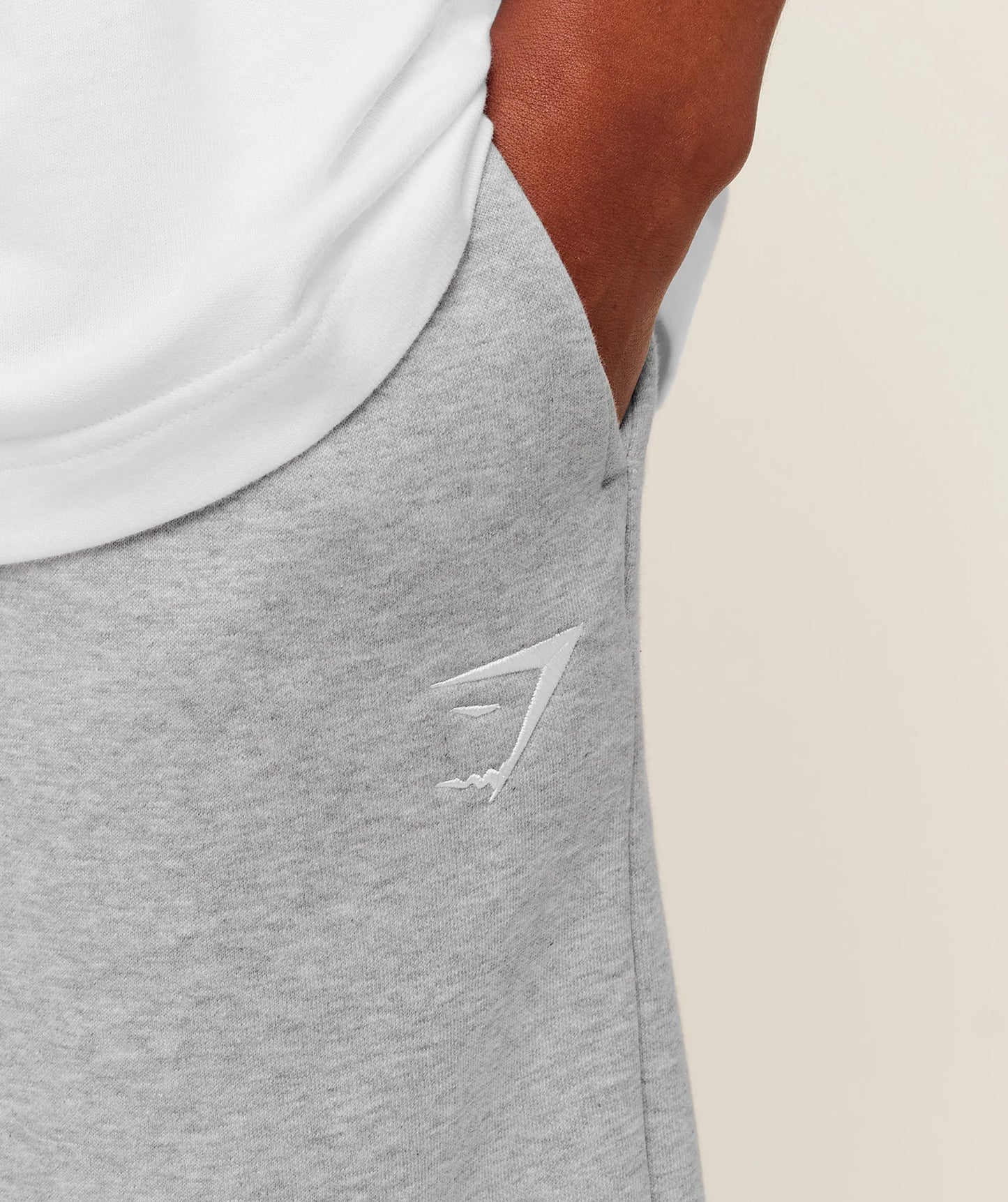 GYMSHARK Crest Oversized Jogger Pants Grey — Gymshark | Authentic India