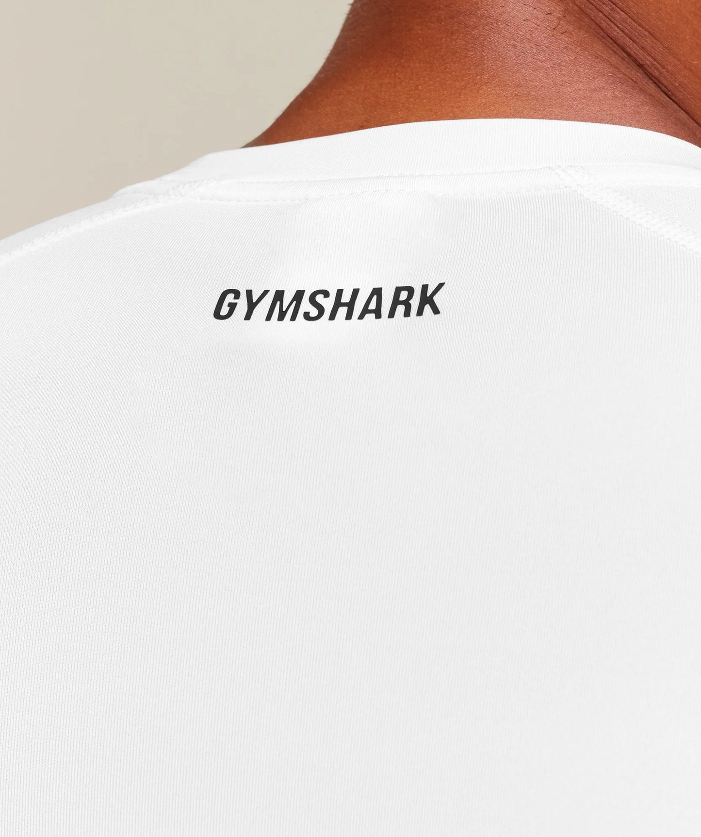 GYMSHARK Element Baselayer T-Shirt White — Gymshark | Authentic India
